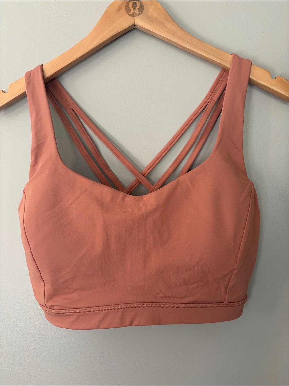 Lululemon Free to Be Serene Bra Size 12 Sports Athletic Soft Cranberry